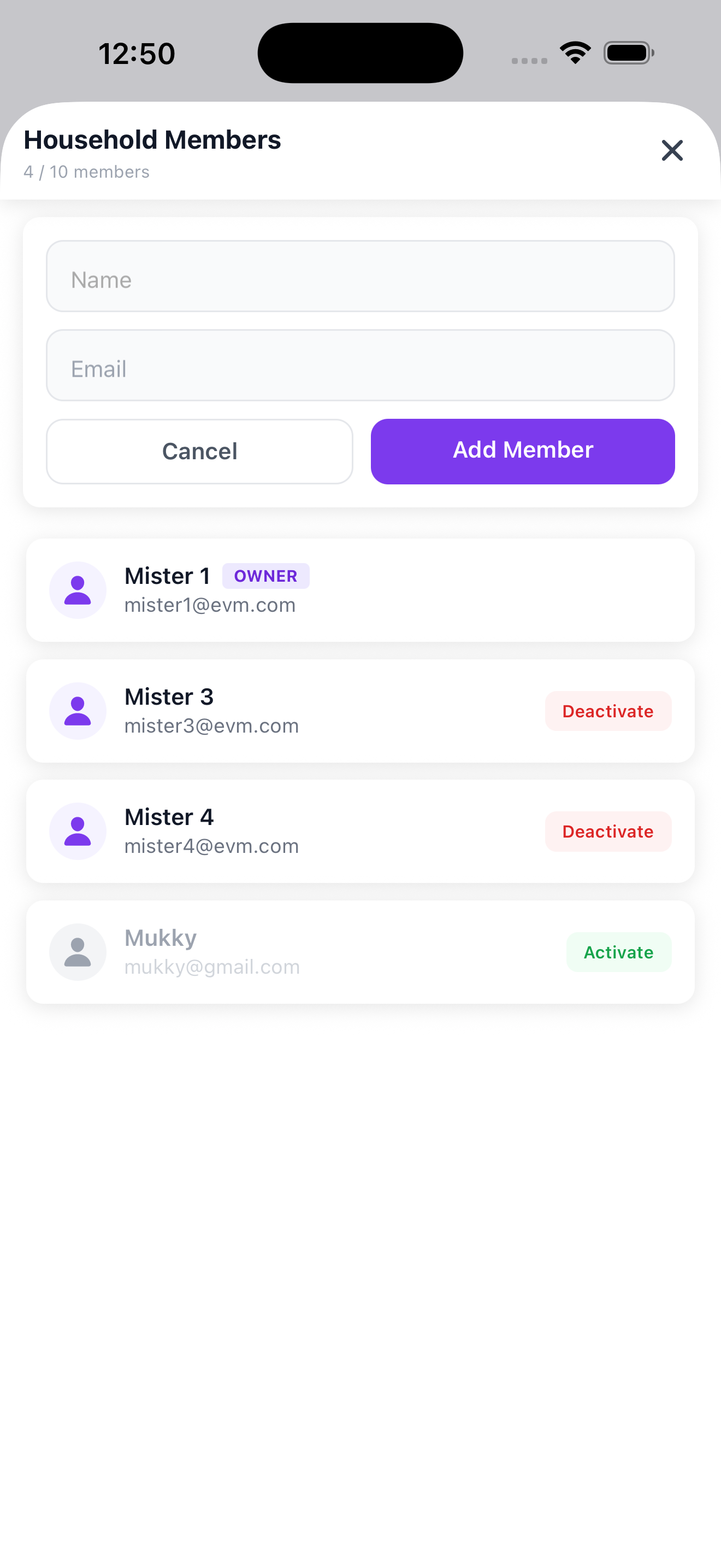 Household Management